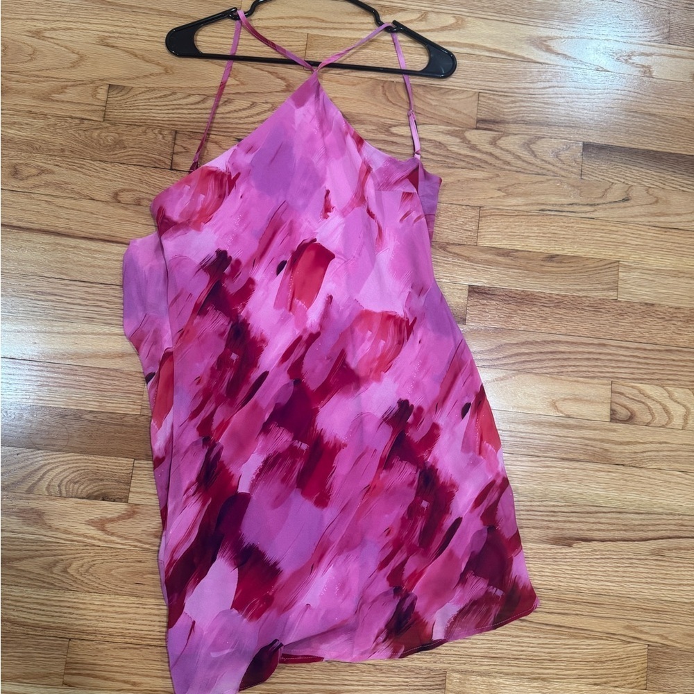 Vestido con estampado espalda libre
